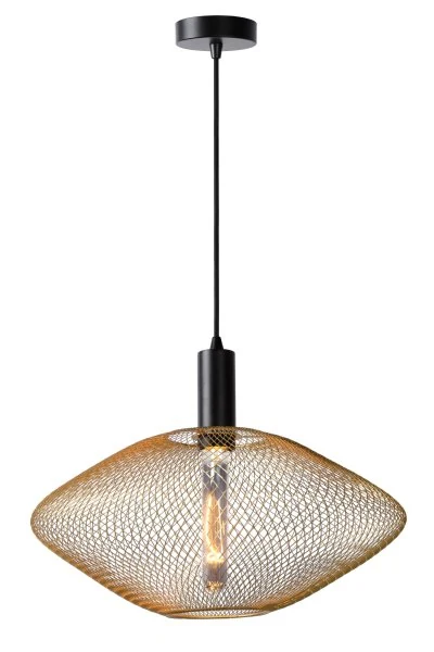 Lucide Mesh takpendel med öppet metallnät i 45 cm