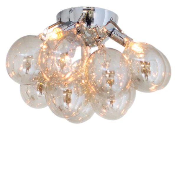 By Rydéns Gross plafond med tolv glaskulor, 30 cm