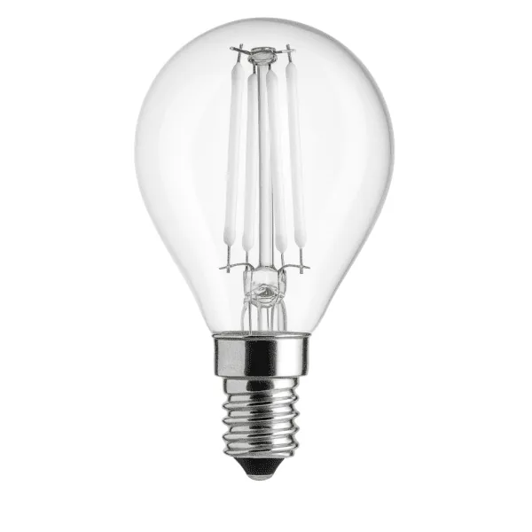 Unison LED E14 klot 4W 2700K dimbar kronljus