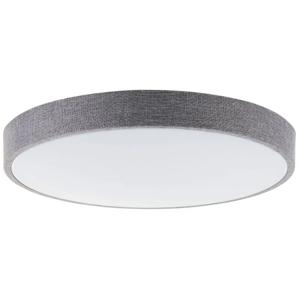 Brilliant Filiz plafond i grå textil, 49 cm