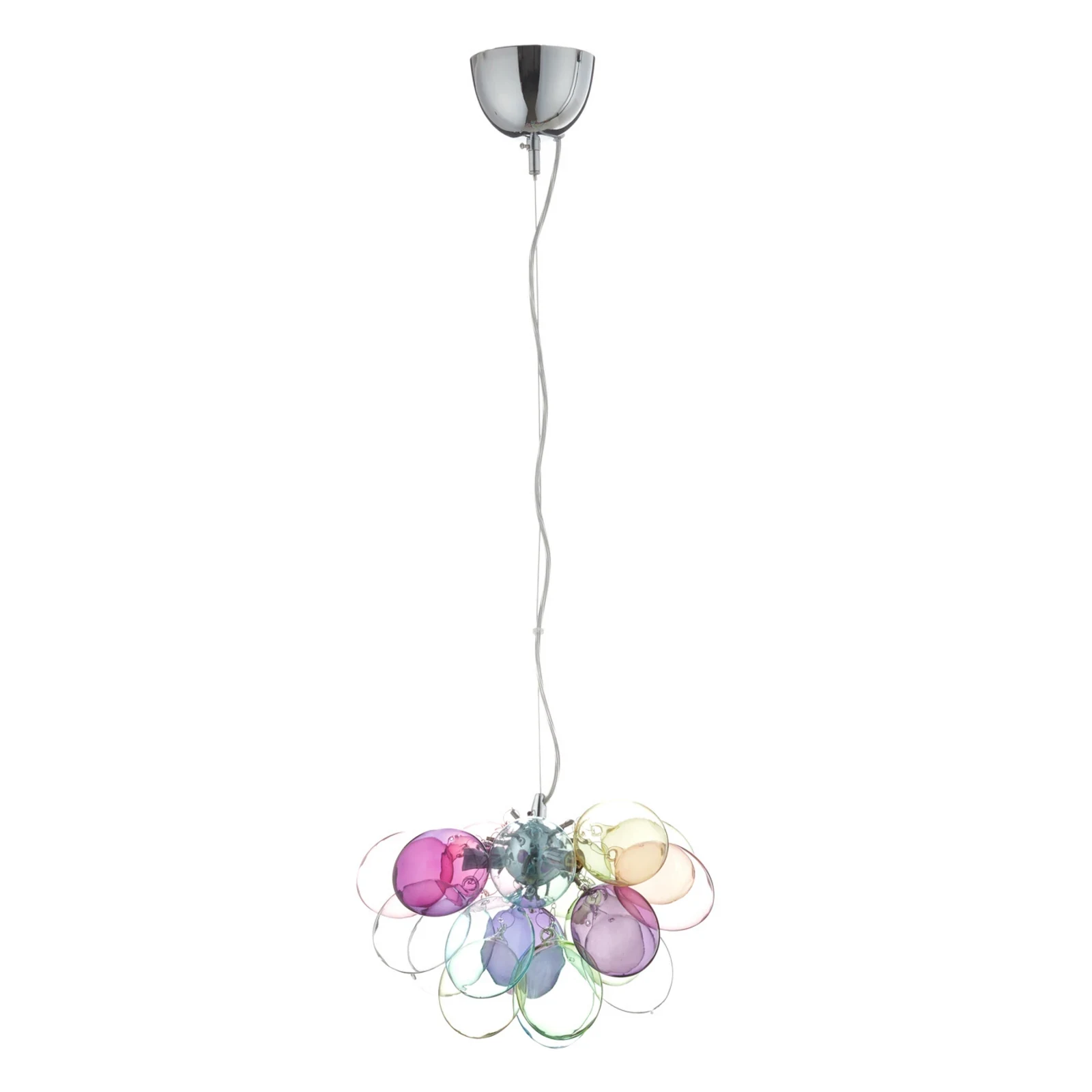 By Rydéns Gross taklampa i färgat glas, 30 cm