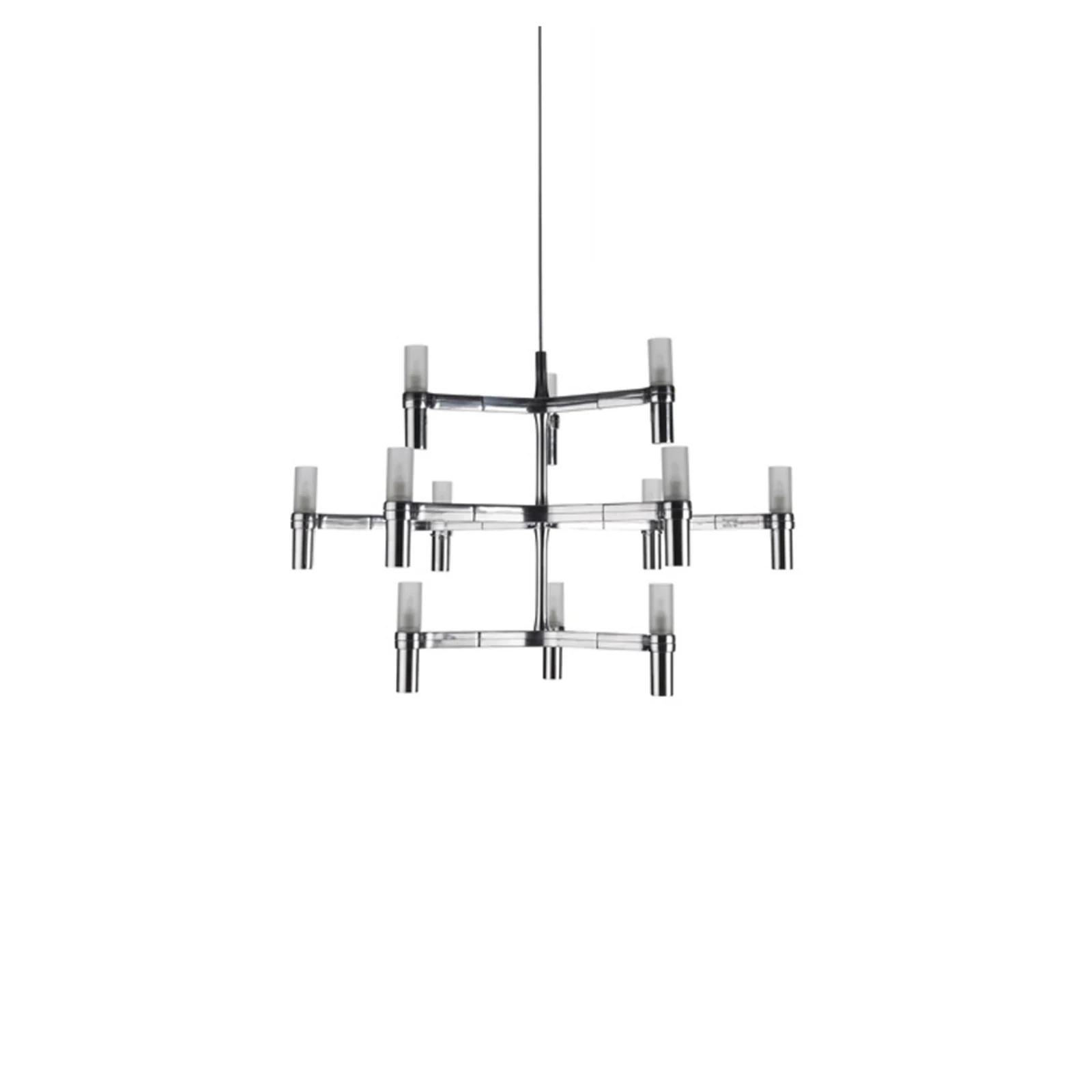 Nemo Crown Minor taklampa i blank krom
