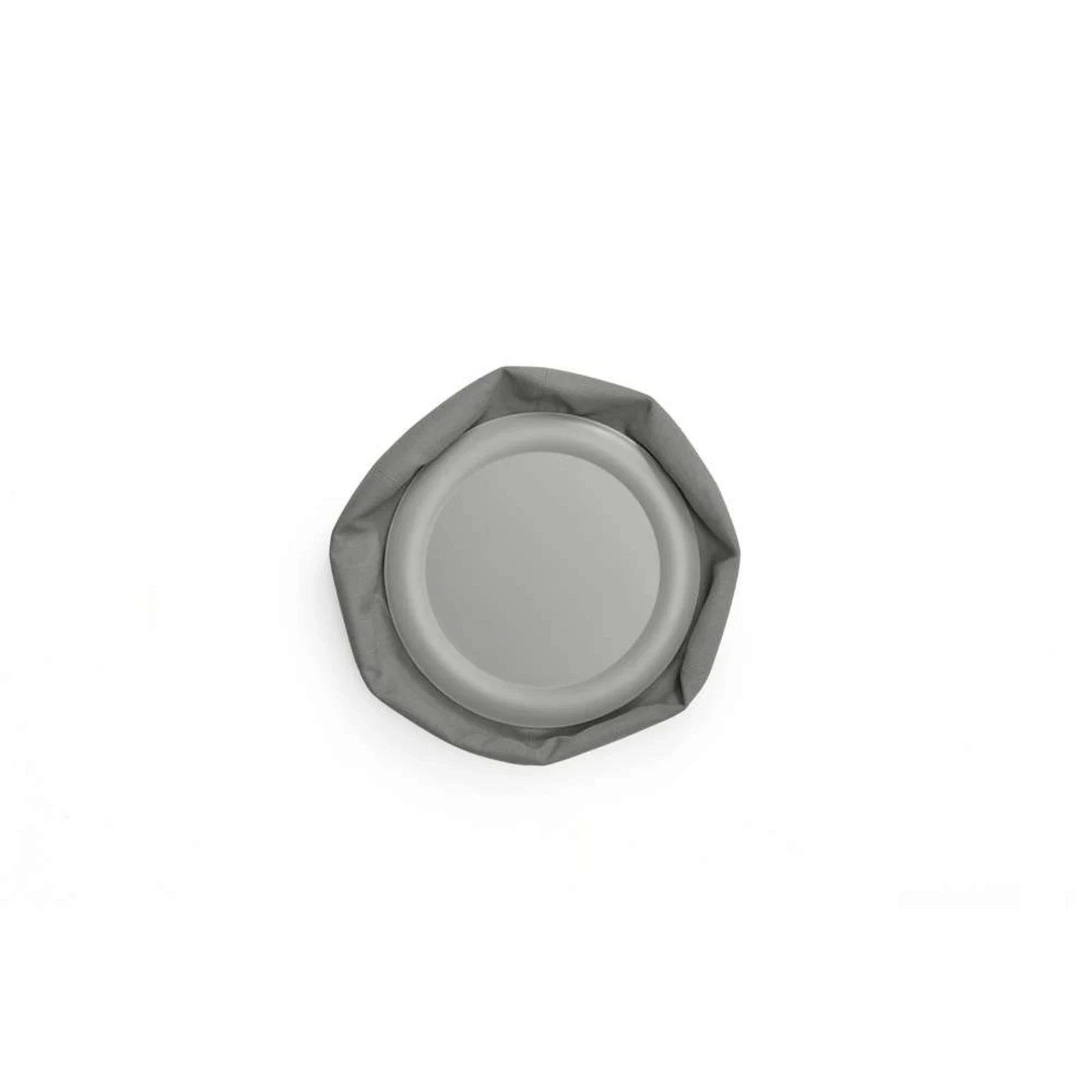 Lampe Gras 325 L rund pendellampa i svart metall