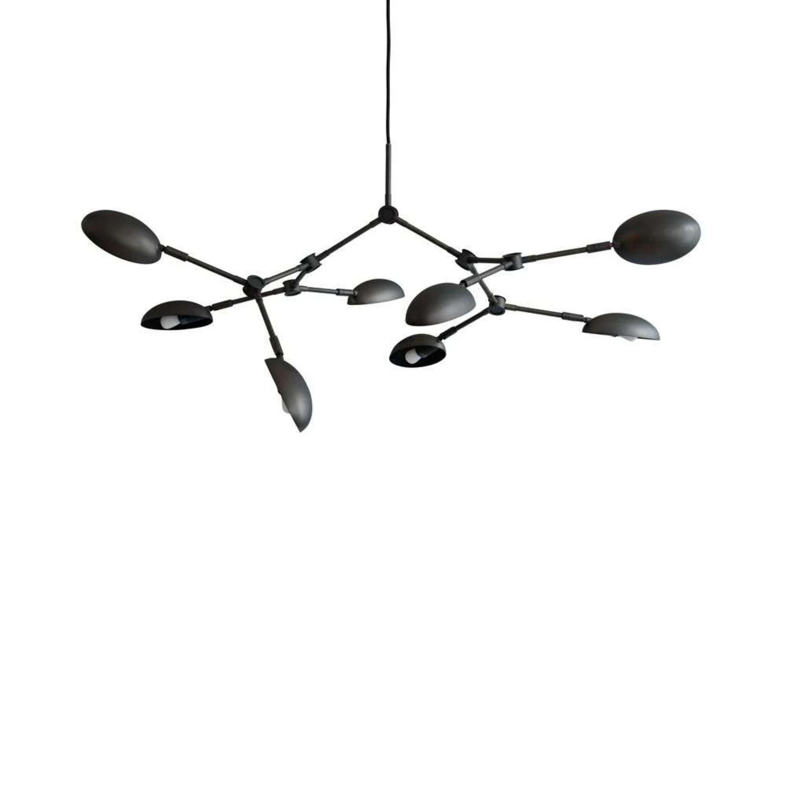 101 Copenhagen Drop-ljuskrona i brons, 55 cm