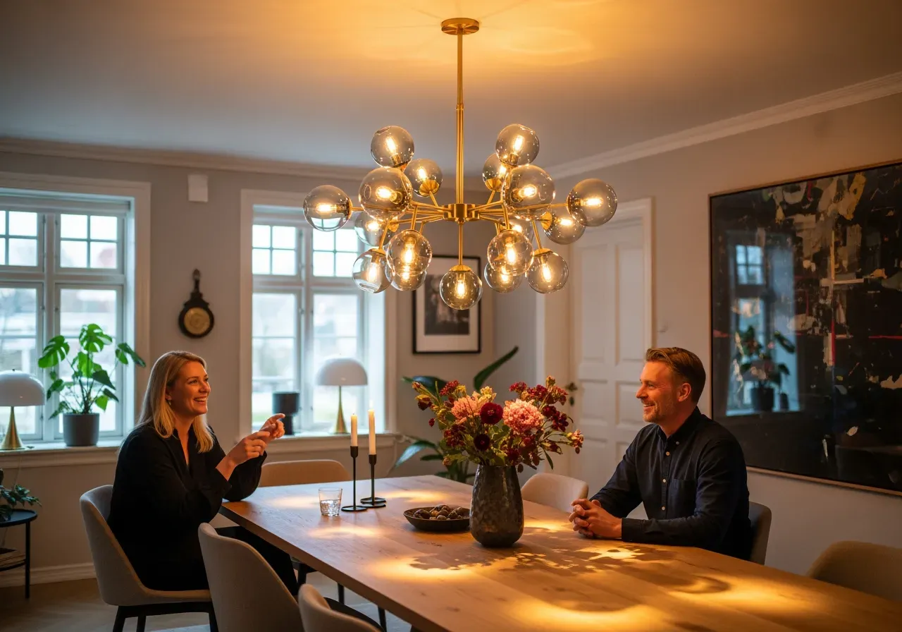 Flimmerfri dimring för Murano-lampor