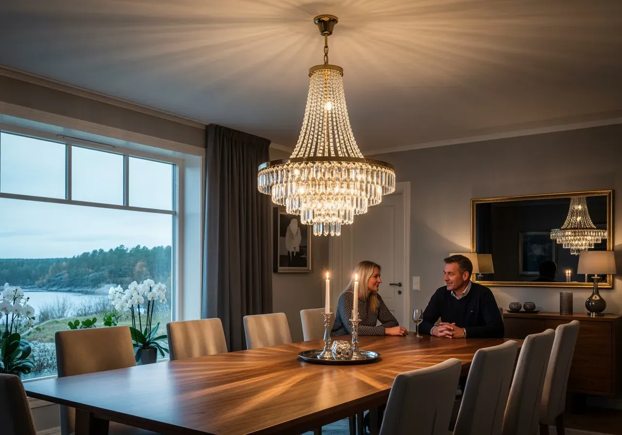 LED kronljus för Muranoarmatur