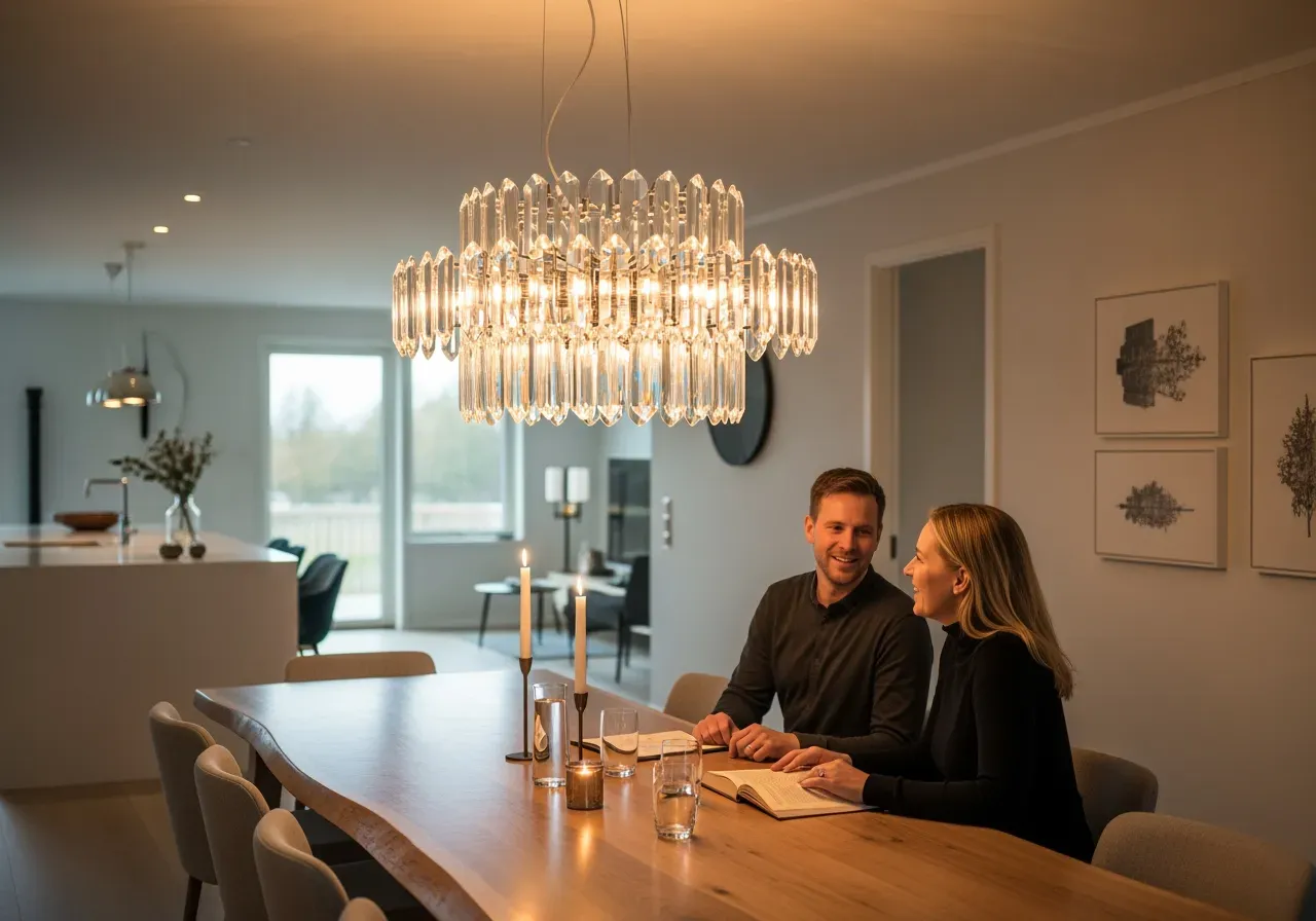 Patina och rökig Murano poliedri