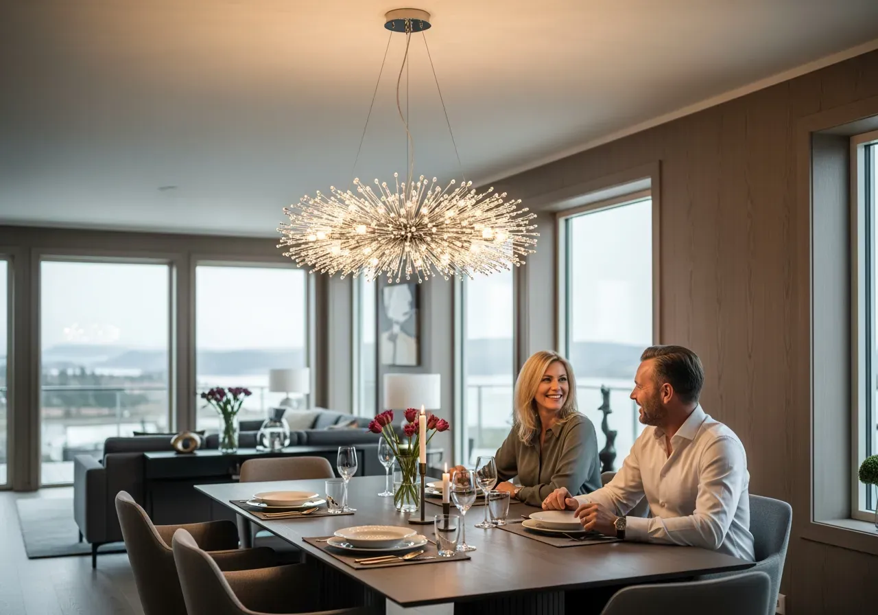 Rökfärgad Poliedri i matt guld