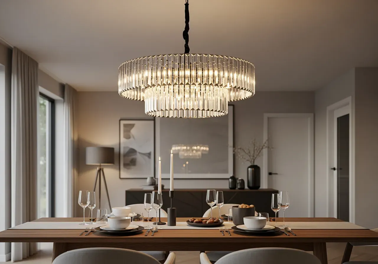 Murano blad rosa vit klar