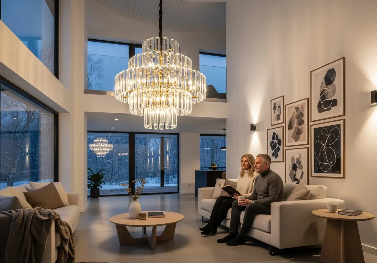 Placering av Murano-droppar i hemmet