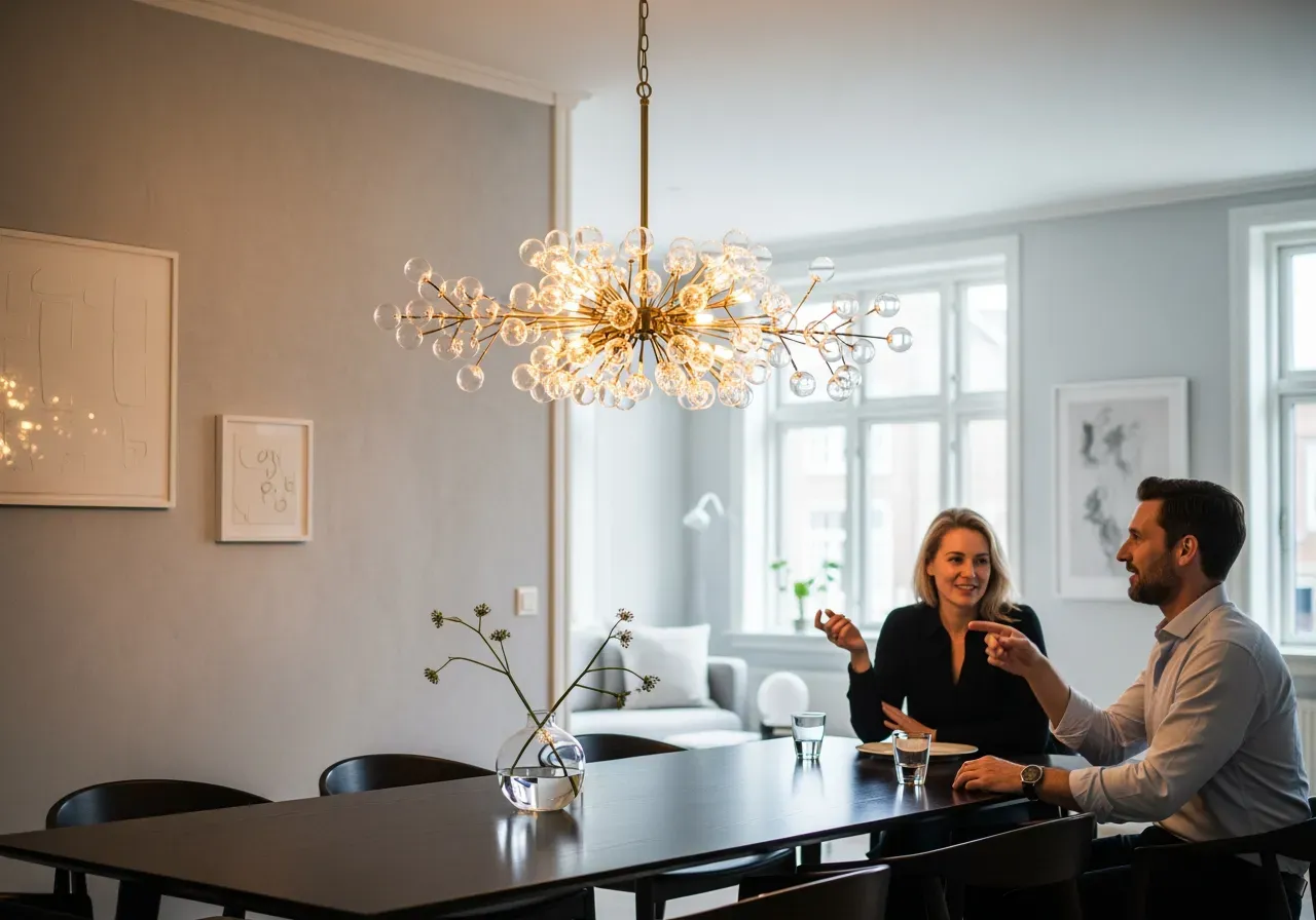 Barovier i matt guld och Murano-spegel