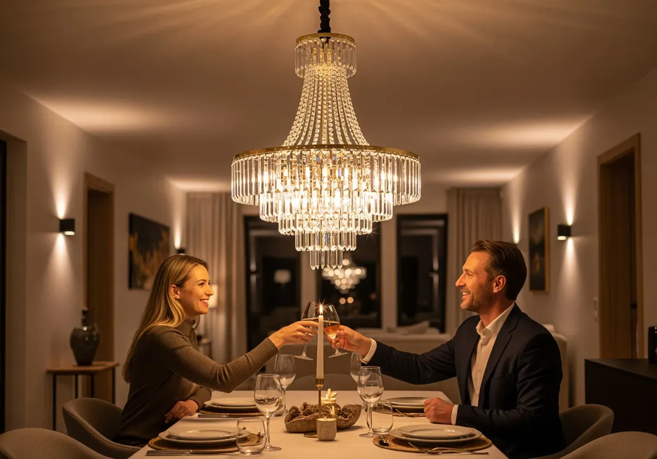 Murano-vägglampor i harmoniskt par