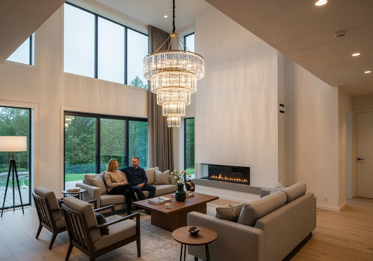 Blank och patinerad krom på Murano