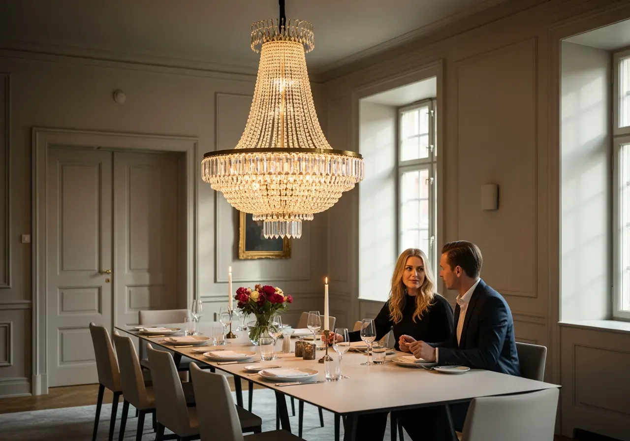 Murano patinerad krom rökig klar