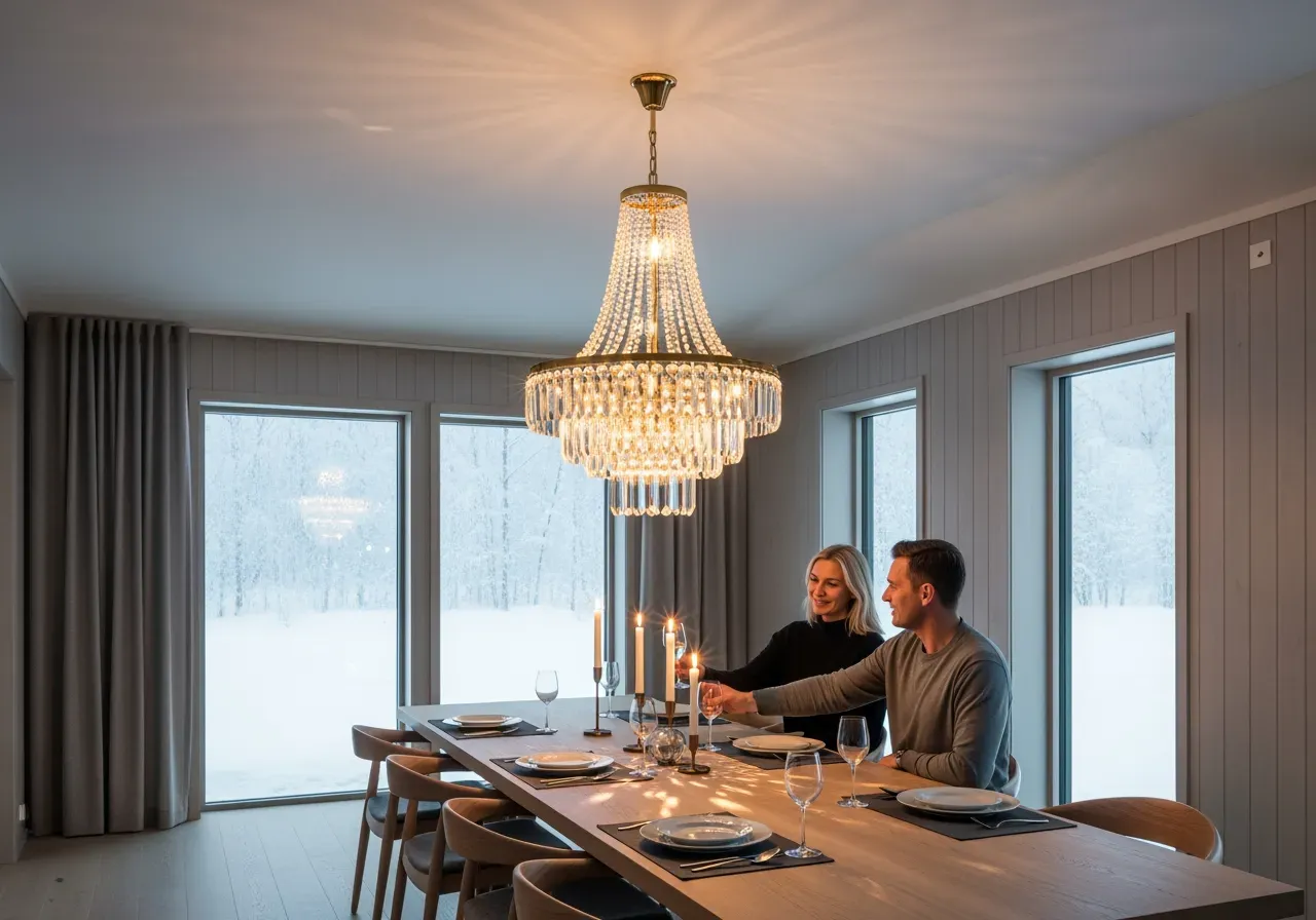 Murano-prismor i krom guide