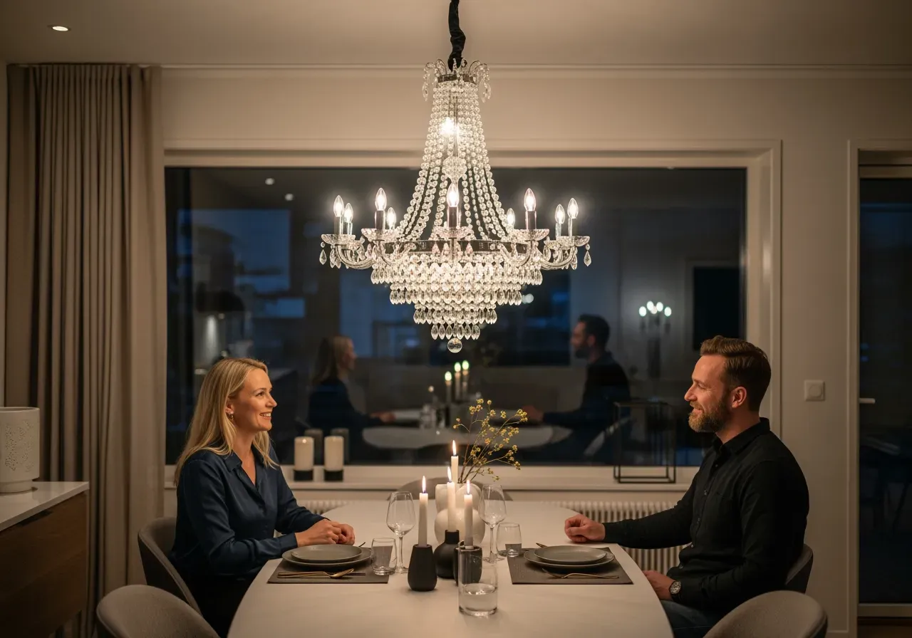 Rosa Murano rör eller spiral