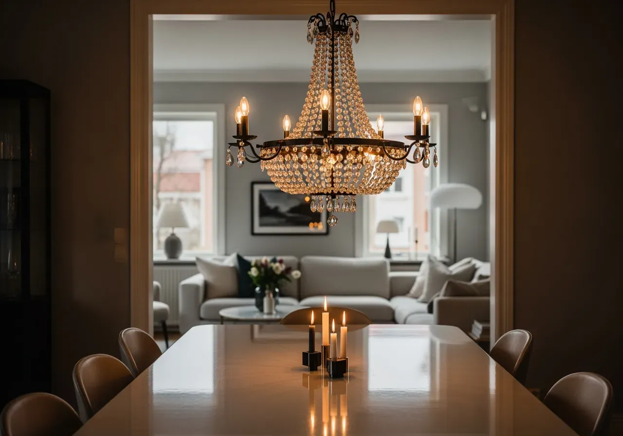 Murano triedri och quadriedri i krom