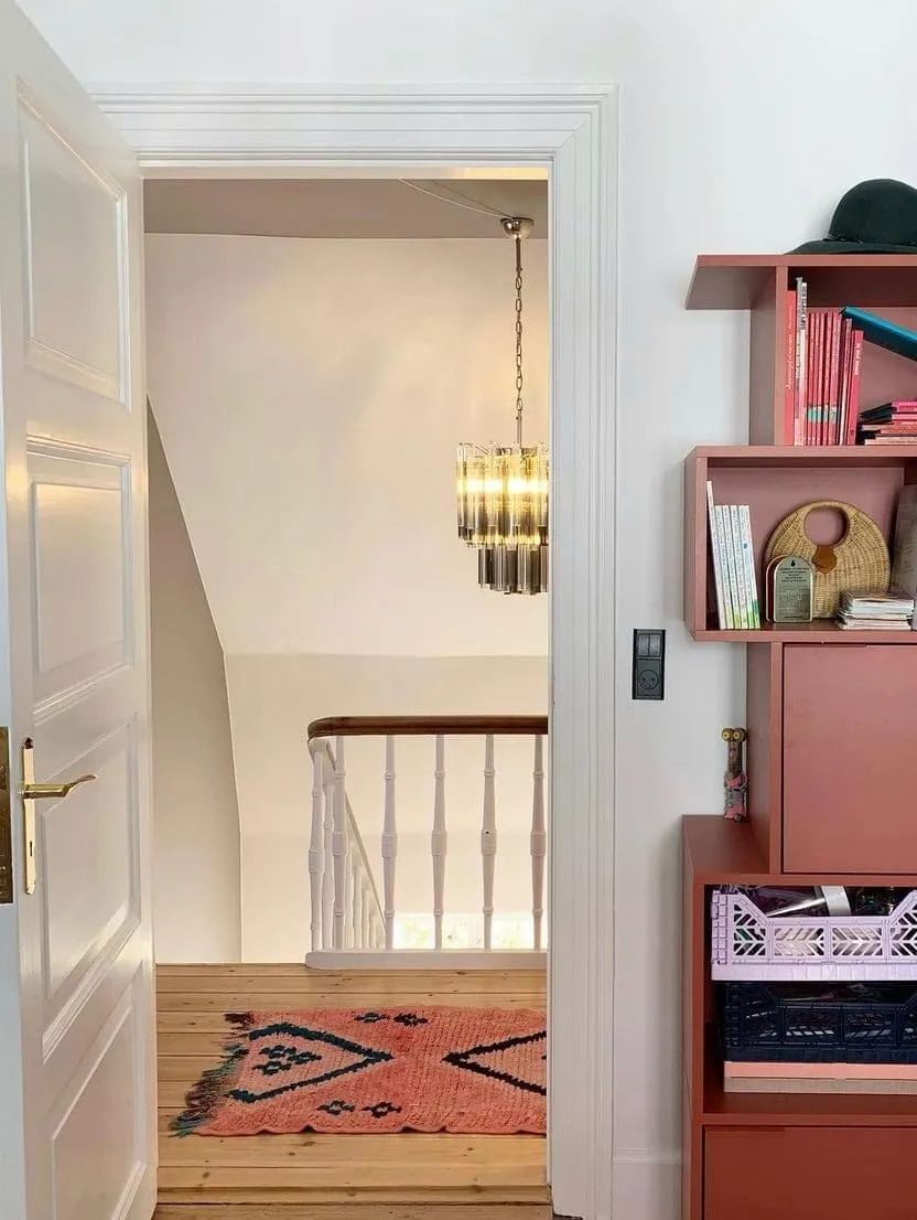 Murano ljuskrona – 107 prismer – Mörk Rökfärgad/Klar Krom blank