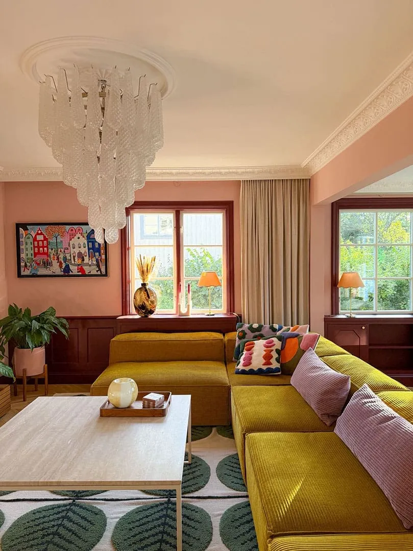 Murano ljuskrona – Droppe – 75 glasblad – klar Krom patinerad